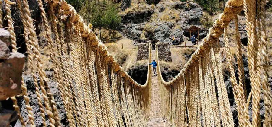 1 day excursion to Qeswachaka bridge and the 4 lagoons - Cusipata breakfast and lunch: simple, included, and practical
