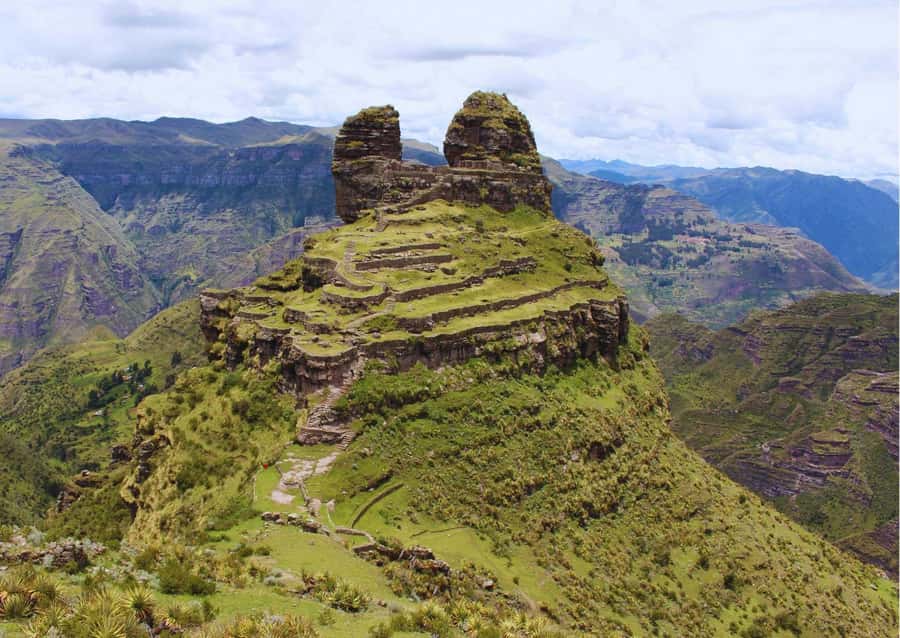 1 day excursion to Waqrapukara - Panoramic views: getting the best out of the Andes