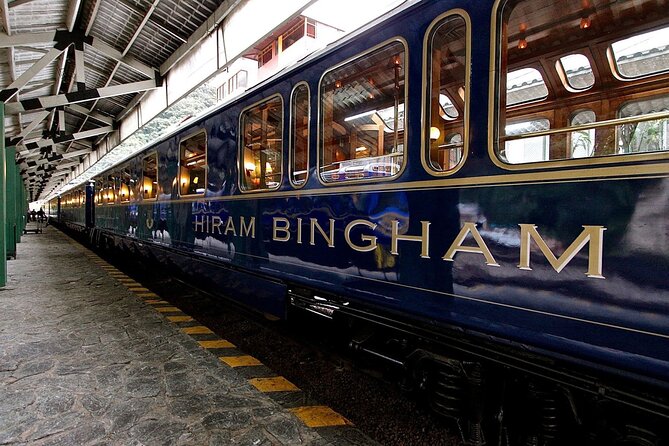 Belmond Hiram Bingham Train to Machupicchu - Full Day - Gourmet meals and a serious drink list