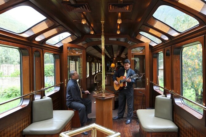 Belmond Hiram Bingham Train to Machupicchu - Full Day - Live onboard entertainment: where the band plays matters