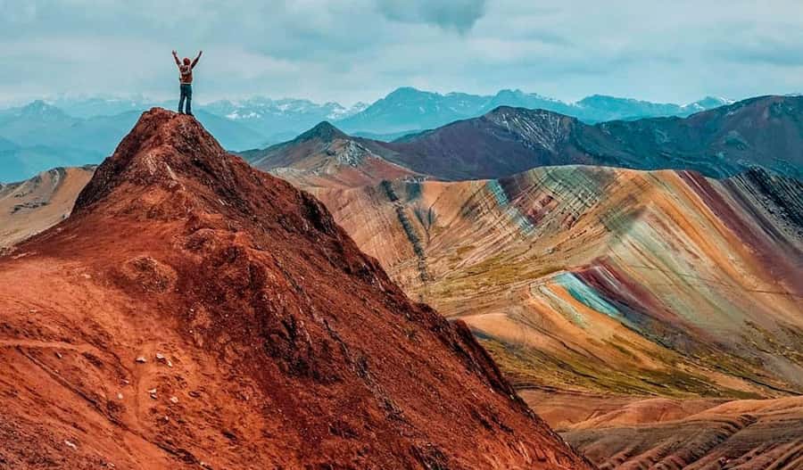 Colorful mountain tour Palcoyo | Cusco - The 2-hour hike to the viewpoints: how the day actually feels