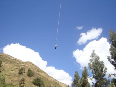 Cusco: Bungee Jump and Slingshot Combo Adventure - Slingshot after the jump: 120 m in about 3 seconds