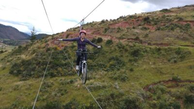 Cusco: Extreme Sky Bike and Rappelling Adventure - Getting Started at Plaza Regocijo (Kusipata) and the Safety Briefing