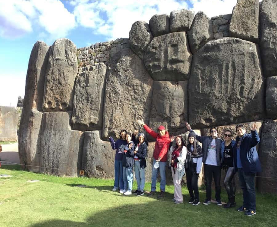 Cusco: Historical Guided City Tour with 4 Inca Ruins - Puka Pukara (Red Fortress): control points and Andean views