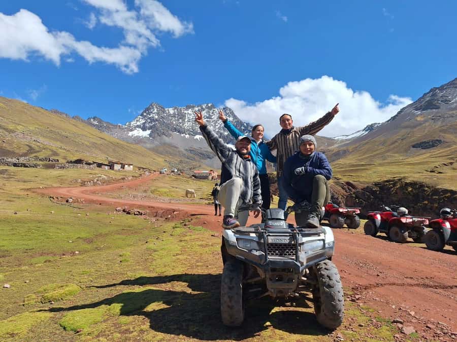 Cusco: Rainbow Mountain In Quad Bikes /walk 5 minutes/+meals - What the guide actually adds: geology, stories, and photo stops