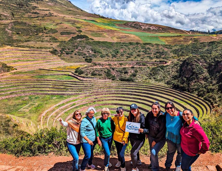 Cusco:Chinchero,Moray & Salt Mines drop-off in Ollantaytambo - Moray Terraces: How the Incas Tuned a Hill for Crops