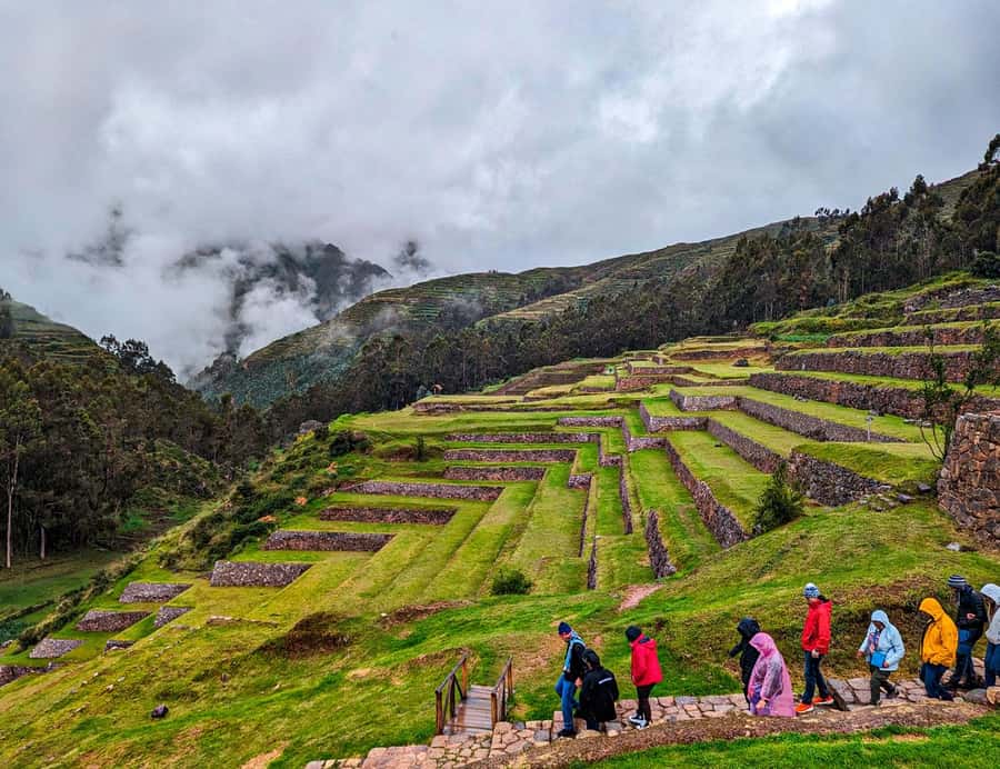 Cusco:Sacred Valley Pisaq,Ollantaytambo,Chinchero with Lunch - Pisac: artisan market energy plus major Inca ruins