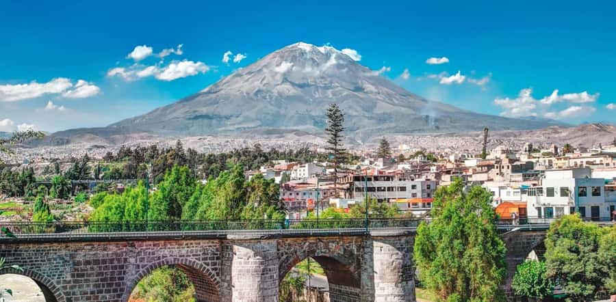 From Arequipa: Mirabus City Tour | Yanahuara Viewpoint | - Yanahuara viewpoint: why this second view stop matters