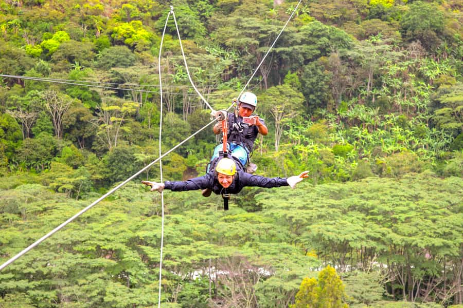 From Cusco: 4-Day Inca Jungle Adventure to Machu Picchu - First day: Malaga Pass bike ride, optional rapids, then Santa Maria