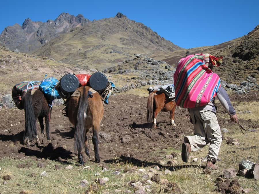 From Cusco: 7 Lakes Ausangate Trek with Breakfast and Lunch - Horse segments and photo stops: finding your pace without getting left behind