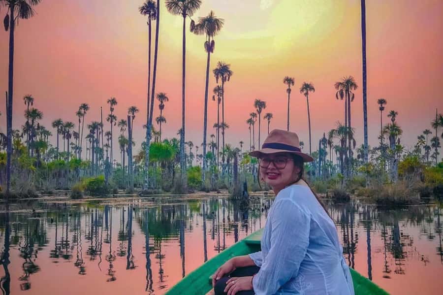 From Cusco: Amazon jungle for two days with sleeper bus and private lodge - Day 1 in Tambopata: Arrival Lodge, Intro Walk, and River Sunset