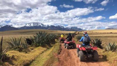 from Cusco: Atv Tour Maras, Moray, and Salt Mines - Moray: terraces with a story and a separate ticket