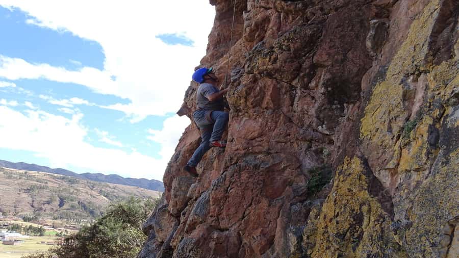 From Cusco: Balcony of the Devil Rock Climbing - The best moment: reaching the top and seeing the Saphy River below
