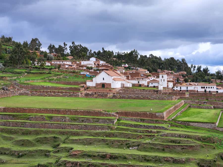 From Cusco: Chinchero, Moray, Maras, Ollantaytambo, Pisaq - Pisac Agricultural Terraces and the Inca Cemetery