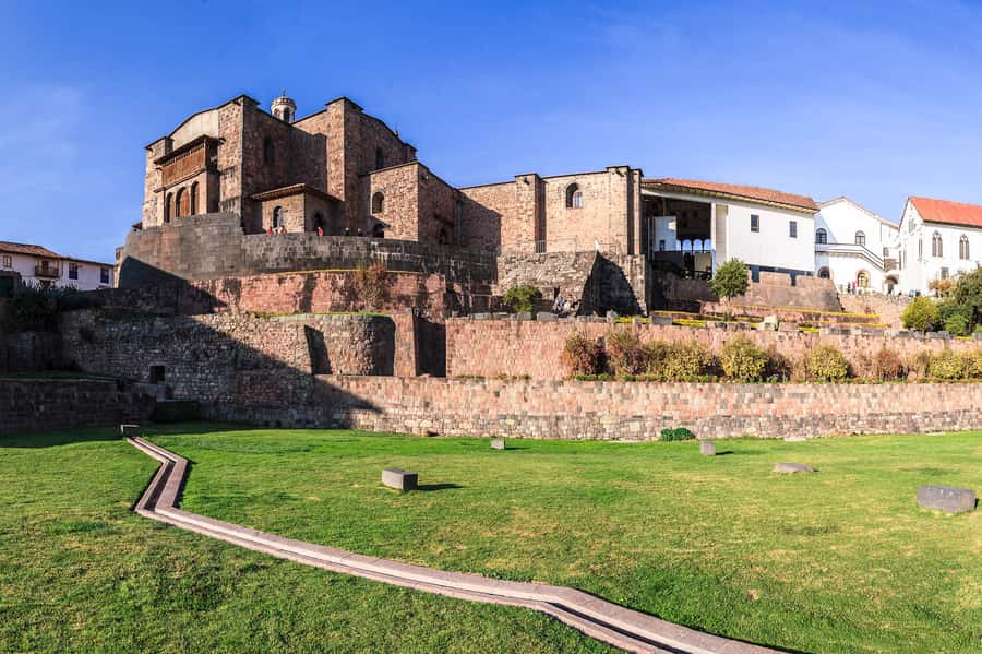 From Cusco: City tour 4 ruins + Qoricancha - Qoricancha: Temple of the Sun and the Inca–Spanish blend