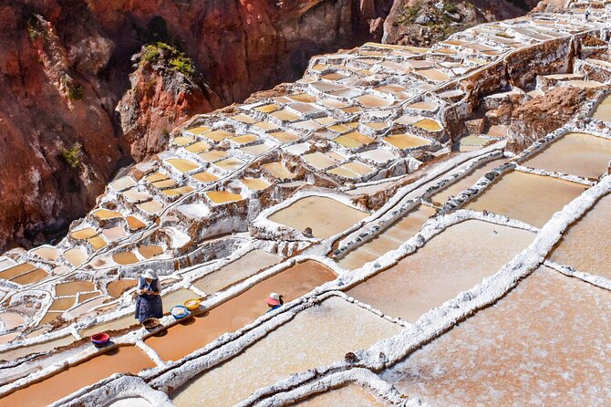 From Cusco: Moray, Maras Salt Mines & Chinchero Weavers Half-Day - Price and value: a low tour fare plus two ticketed sites