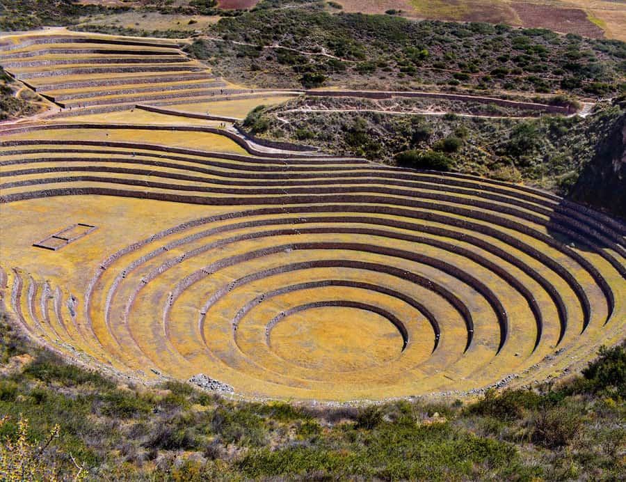 From Cusco: Moray, Maras Salt Mines & Chinchero Weavers Tour - Salineras Salt Mines: 3,000 Pools and a Site Still Producing