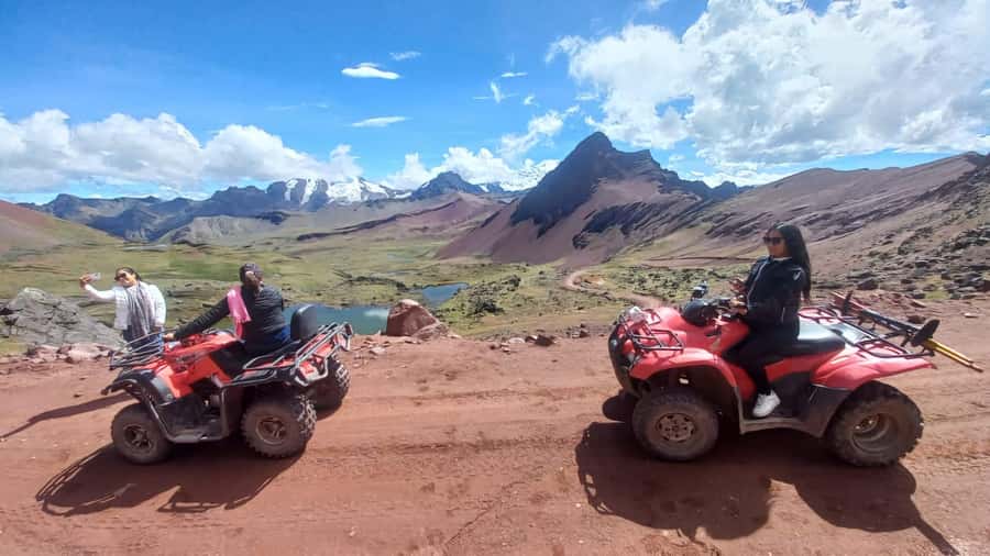 From Cusco: Mountain of colors and red valley on ATVs - Cusipata breakfast and ATV base prep: where the day gets real