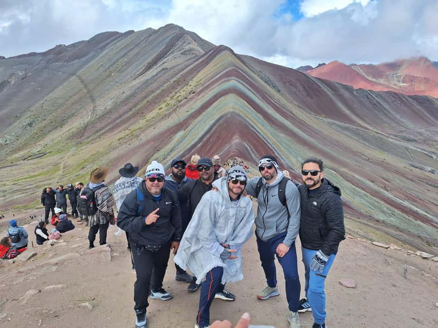 From Cusco: Mountain of colors and red valley on ATVs - Mountain of Seven Colors: the short walk that still demands altitude respect