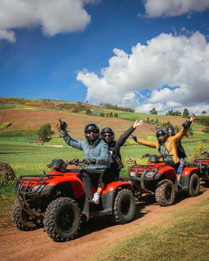 From Cusco: Quad bike tour Moray and Salt Mines - Salineras de Maras: The Salt Mines in Real Life