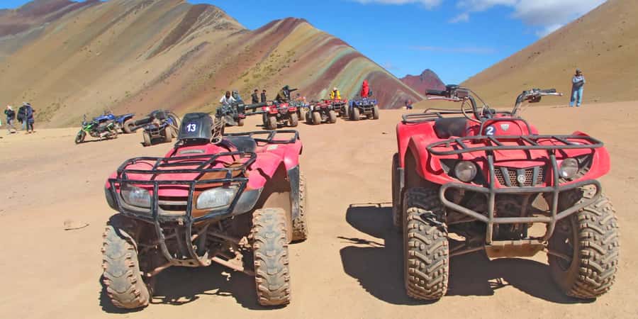From Cusco: Rainbow Mountain in ATV Quad Bikes + meals - Lunch at Pitumarca/Cusipata: included, but manage expectations