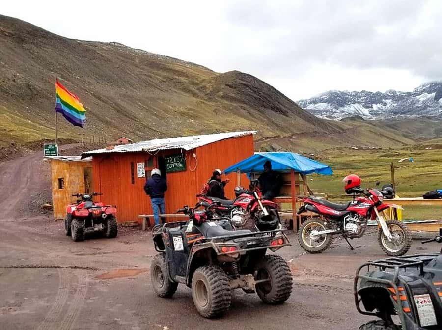 From Cusco: Rainbow Mountain in ATV Quad Bikes + meals - The return to Cusco: plan for a late finish