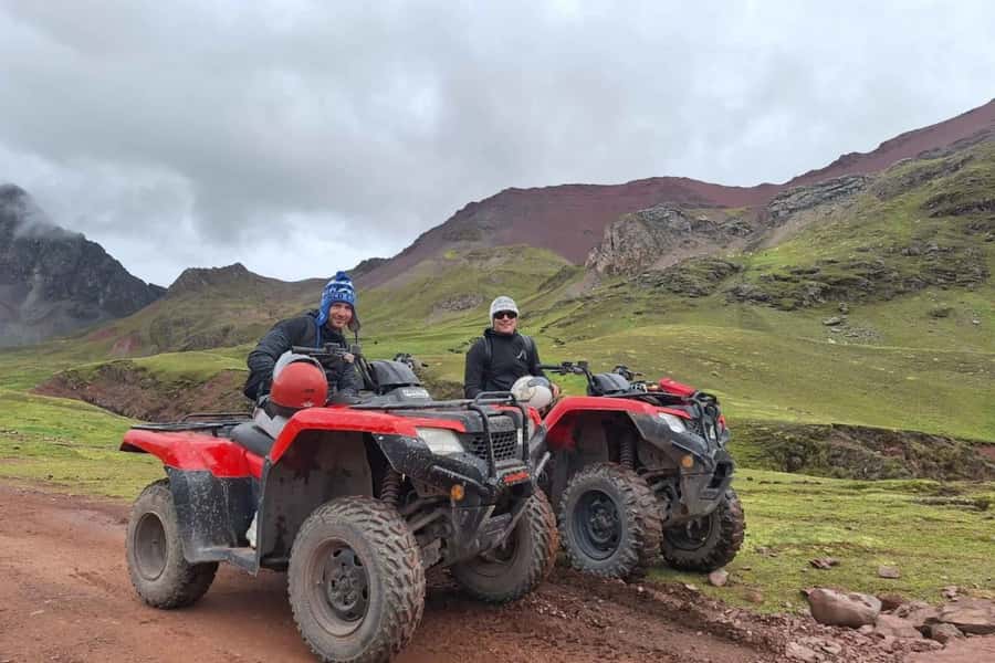 From Cusco: Rainbow Mountain in ATV Quad Bikes + meals - Breakfast stop: meal included, but quality can swing