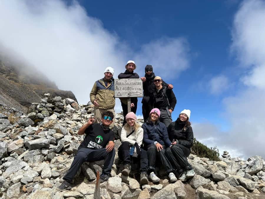 From Cusco: Salkantay Trek to Machu Picchu 5D/4N or 4D/3N - Day 2: Salkantay Pass at 4,630 m and the descent to village camps