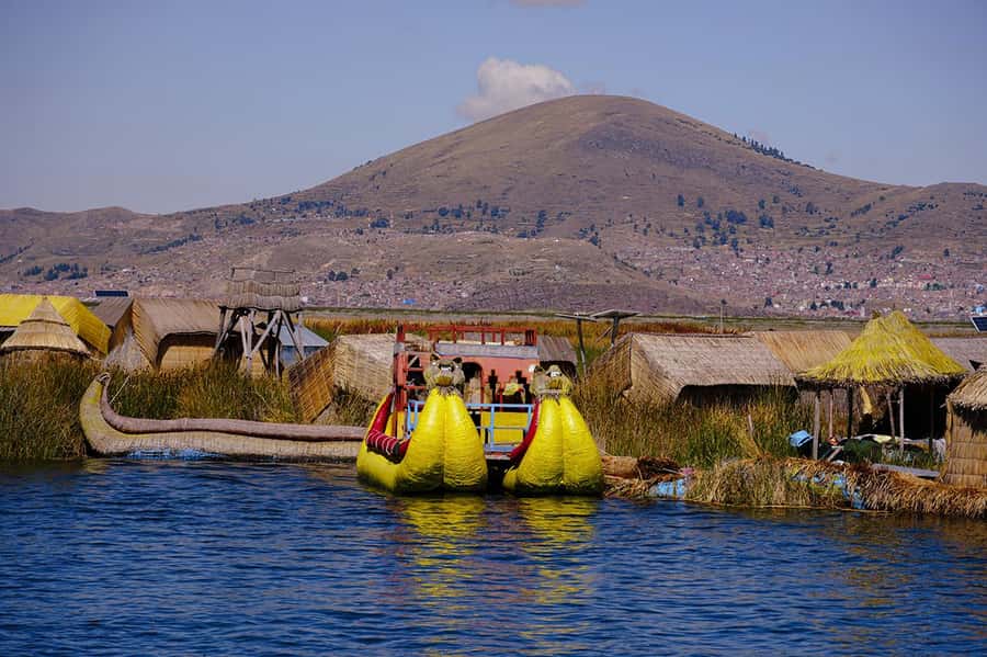 From Cusco: Titicaca Lake - Full day tour with sleeper bus - Uros Floating Islands: Totora Reeds and the Human Side