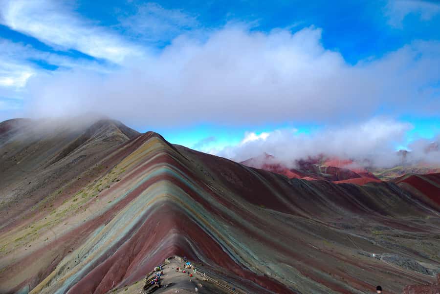 From Cusco: Vinicunca Mountain of Colors Excursion + Ticket - The descent and the return to Cusipata lunch