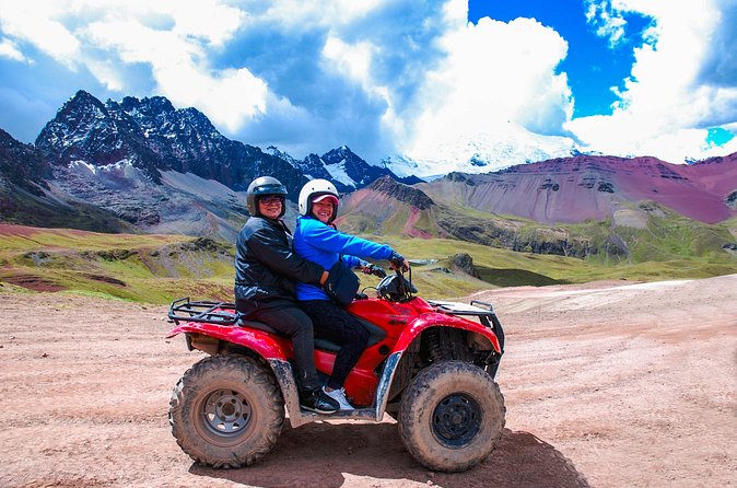 From Cusco: Vinicunca Rainbow Mountain ATV Tour with Meals - The summit experience: photos, two viewpoints, and cold reality