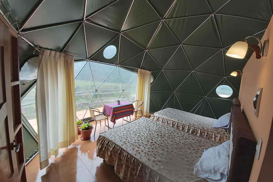 "Glamping Sky Lodge Domes" 2-Day Humantay Lake & Salkantay - Glamping Sky Lodge Domes above Soraypampa: comfort that still feels real