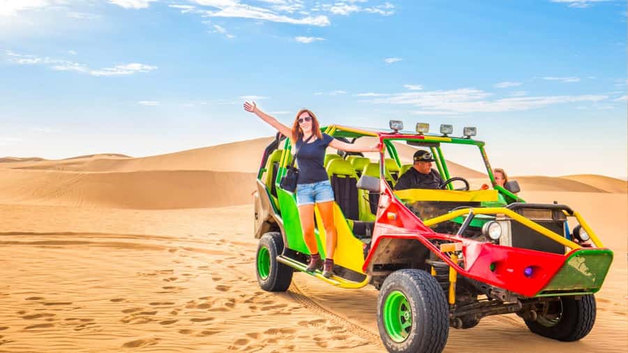 Huacachina: Dune Buggy & Sandboard | Huacachina Oasis | Ica - Meeting at the dunes entrance and how the 60 minutes plays out