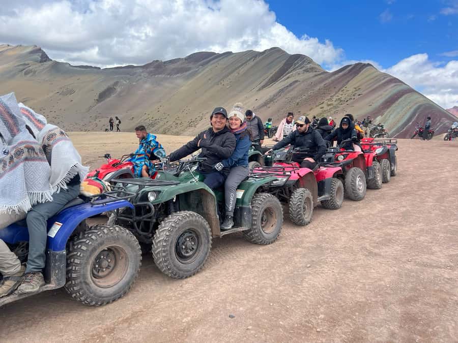 Montaña de Colores: tour en cuatrimotos día completo - The ATV Descent Back to the Parking Lot (and the One Thing to Check)