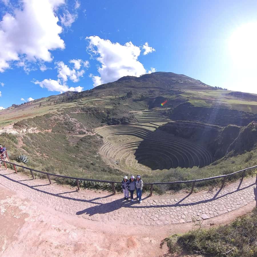 Moray and Maras half day tour - Moray’s circular terraces: understanding Inca microclimates