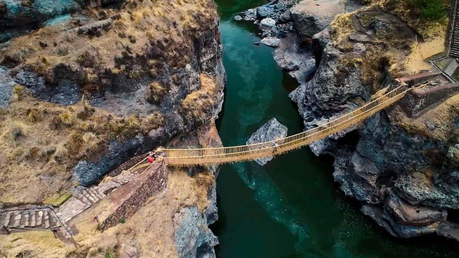 Queswachaka : Tour Inca bridge - How the day actually runs: from 4:00 a.m. to Cusco at 18:00