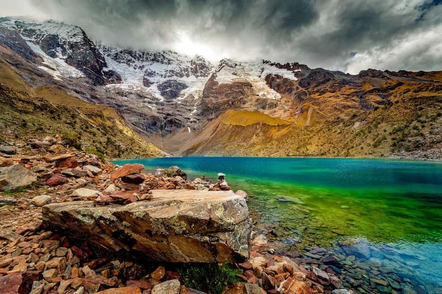 Salkantay trek to Machu Picchu – 5D/4N – Premium - SalkantayPampa basecamp: camping that’s actually organized